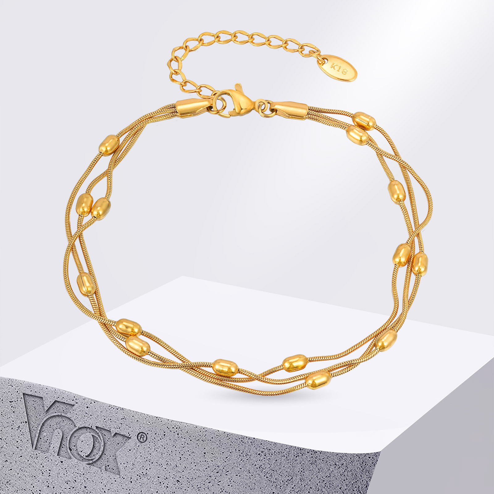 Jc Jewelry & Watches Reviews - Tobilleras Vnox de verano de acero