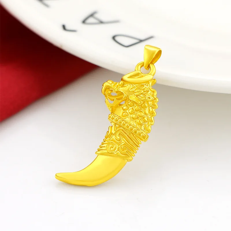 Wolf Jewelry & Watches Tampa Reviews - Color oro amarillo sólido diente de