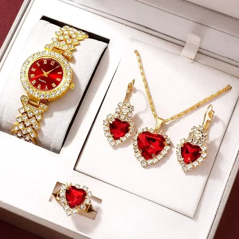 Jewelry Watches For Ladies - Reloj de lujo dorado para mujer,