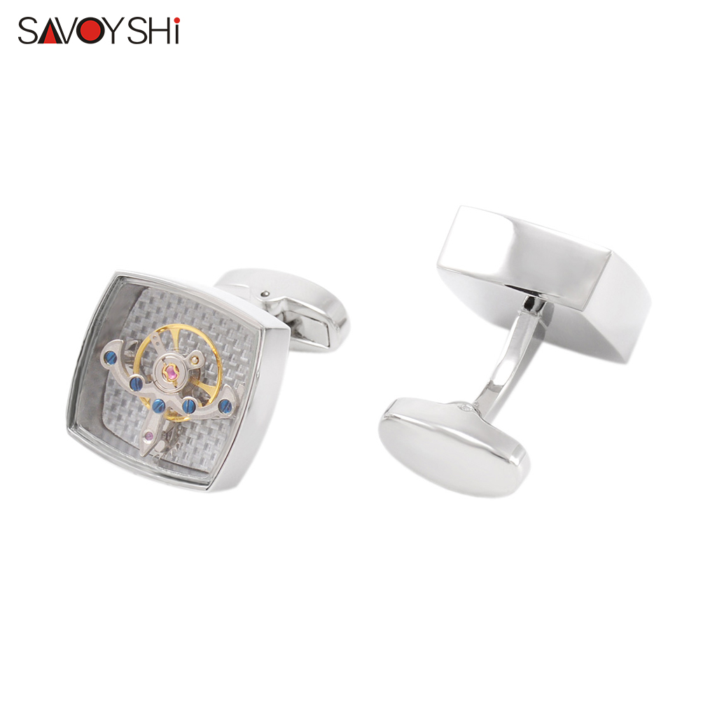 Gemelos de reloj Tourbillon fu - Jewelry Watches Brands reseña y precio