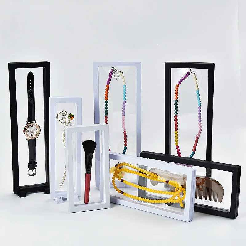 10 Piezas Negras, Exhibidor Tr - Jewelry Watches Box reseña y precio