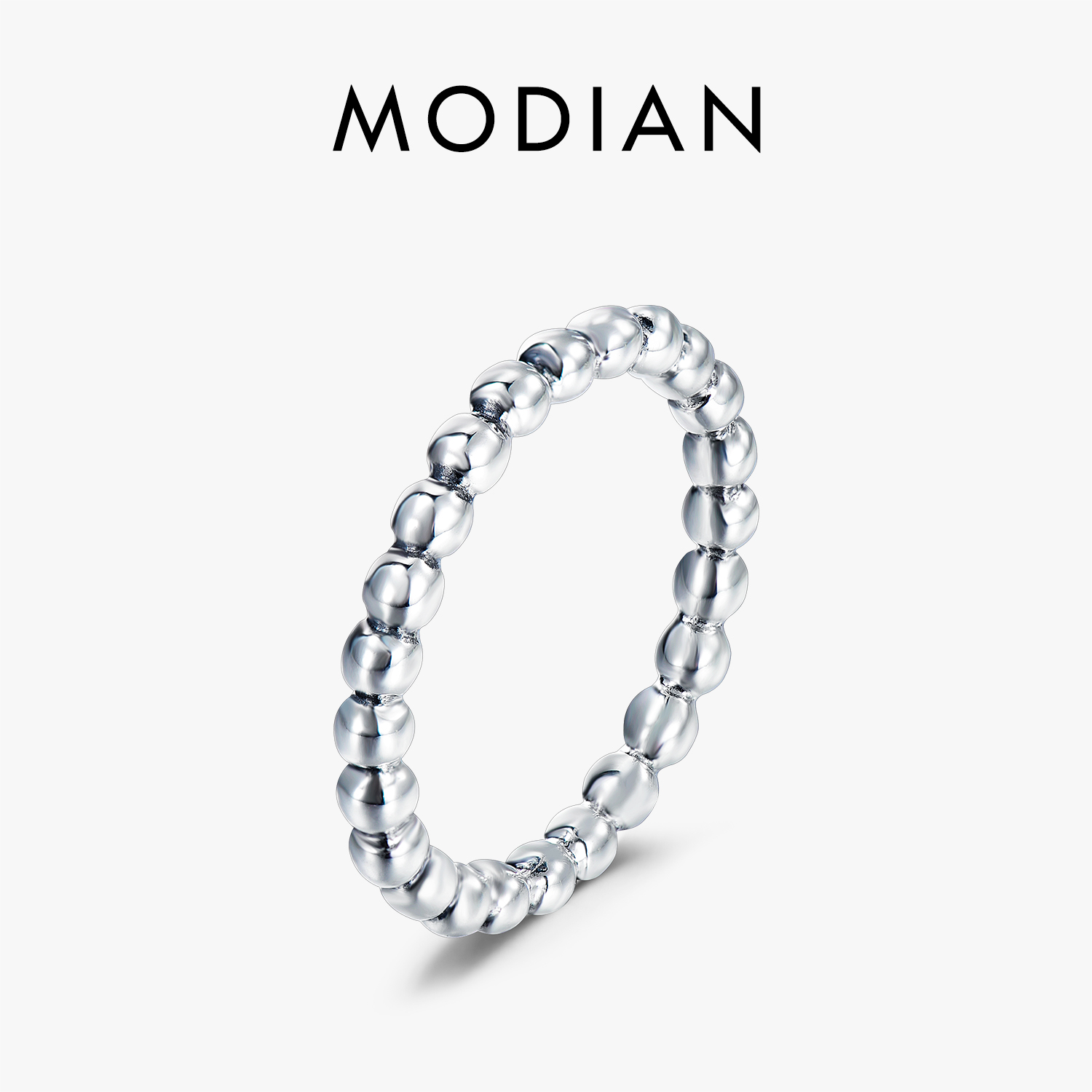 Modian-Anillo de Plata de Ley  - Minimalist Ring Stackable reseña y precio