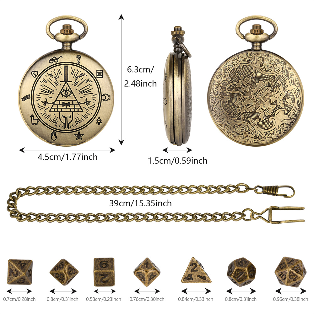 Caja de reloj de bolsillo vint - Vintage Pocket Watch reseña y precio