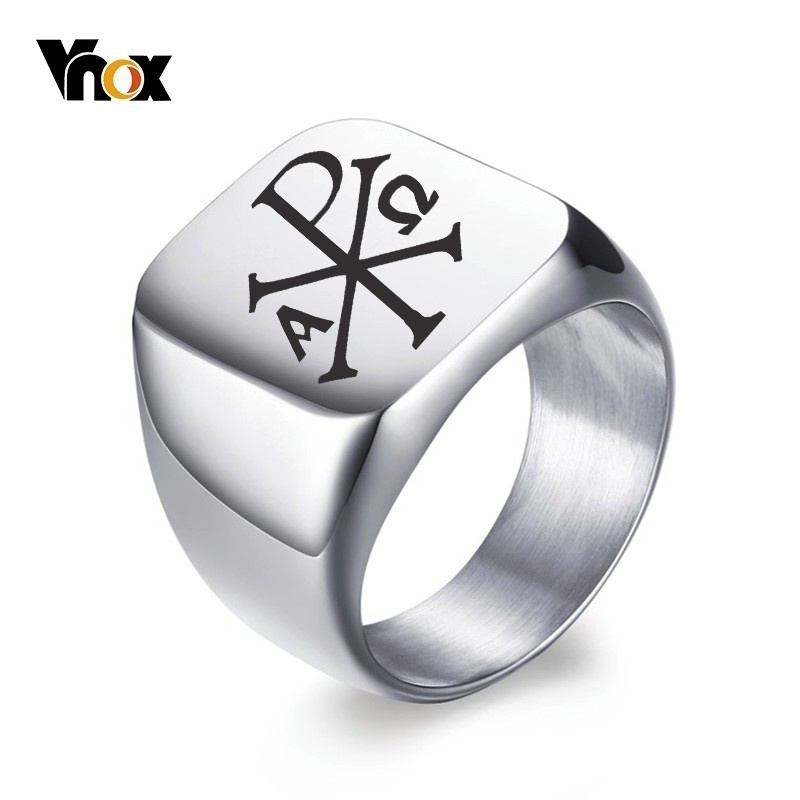 Anillo de sello personalizado  - Mens Signet Ring reseña y precio