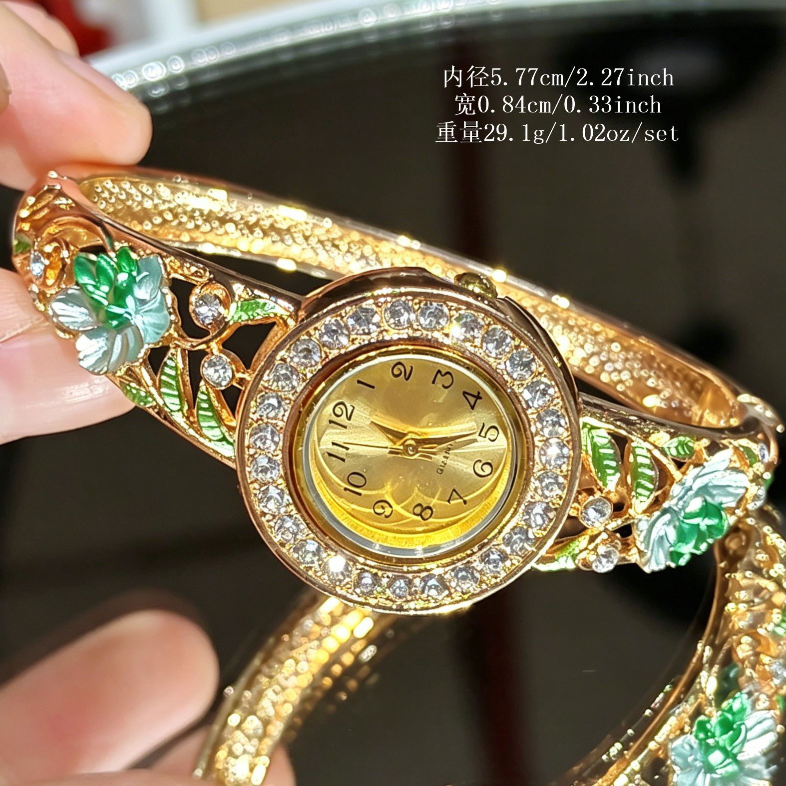 Reloj de Pulsera Vintage con F - Jewelry Watches For Ladies reseña y precio