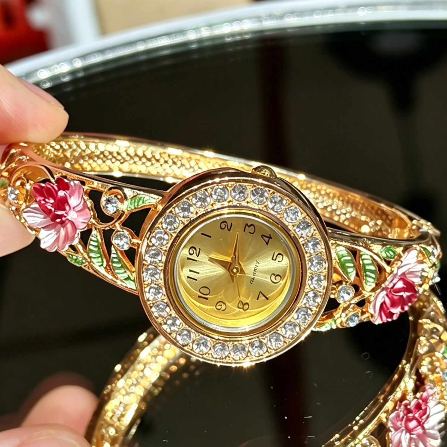Reloj de Pulsera Vintage con F - Jewelry Watches For Ladies reseña y precio