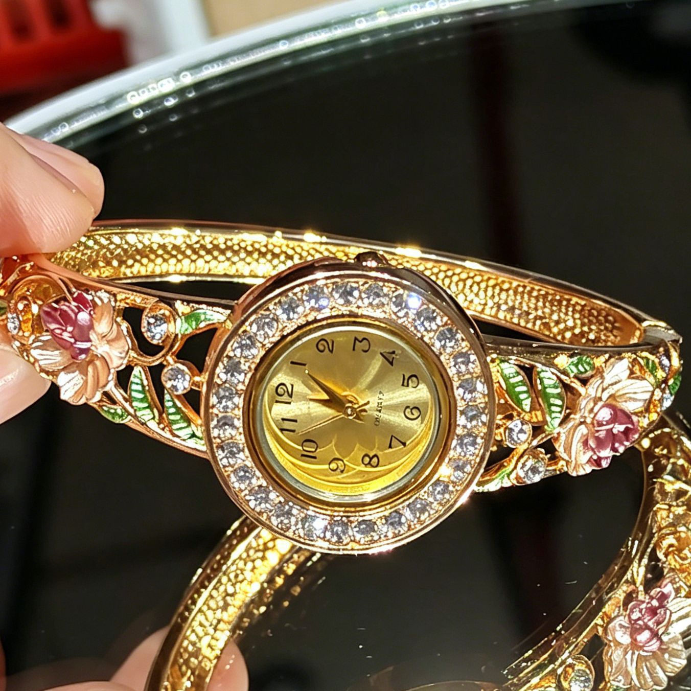 Reloj de Pulsera Vintage con F - Jewelry Watches For Ladies reseña y precio