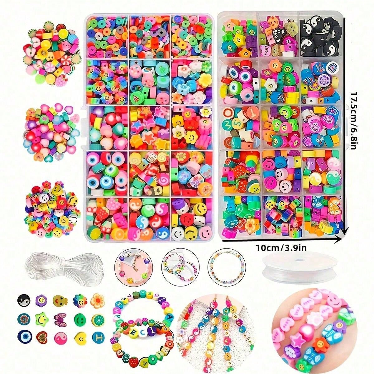 Juego de 1450/1200/250 Piezas  - Charm Bracelet Beads reseña y precio