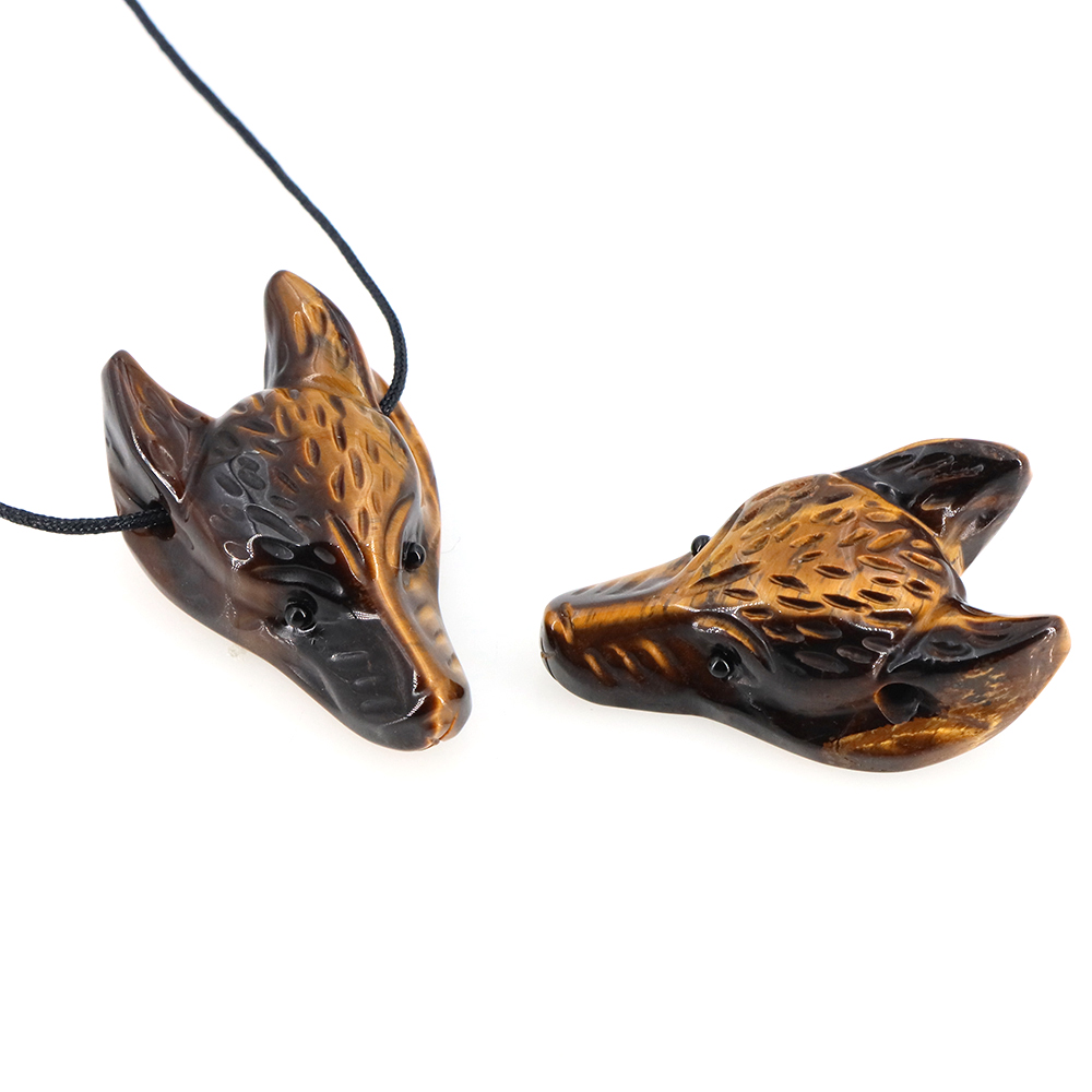 Colgante de piedra con cabeza  - Wolf Jewelry & Watches Tampa Reviews reseña y precio