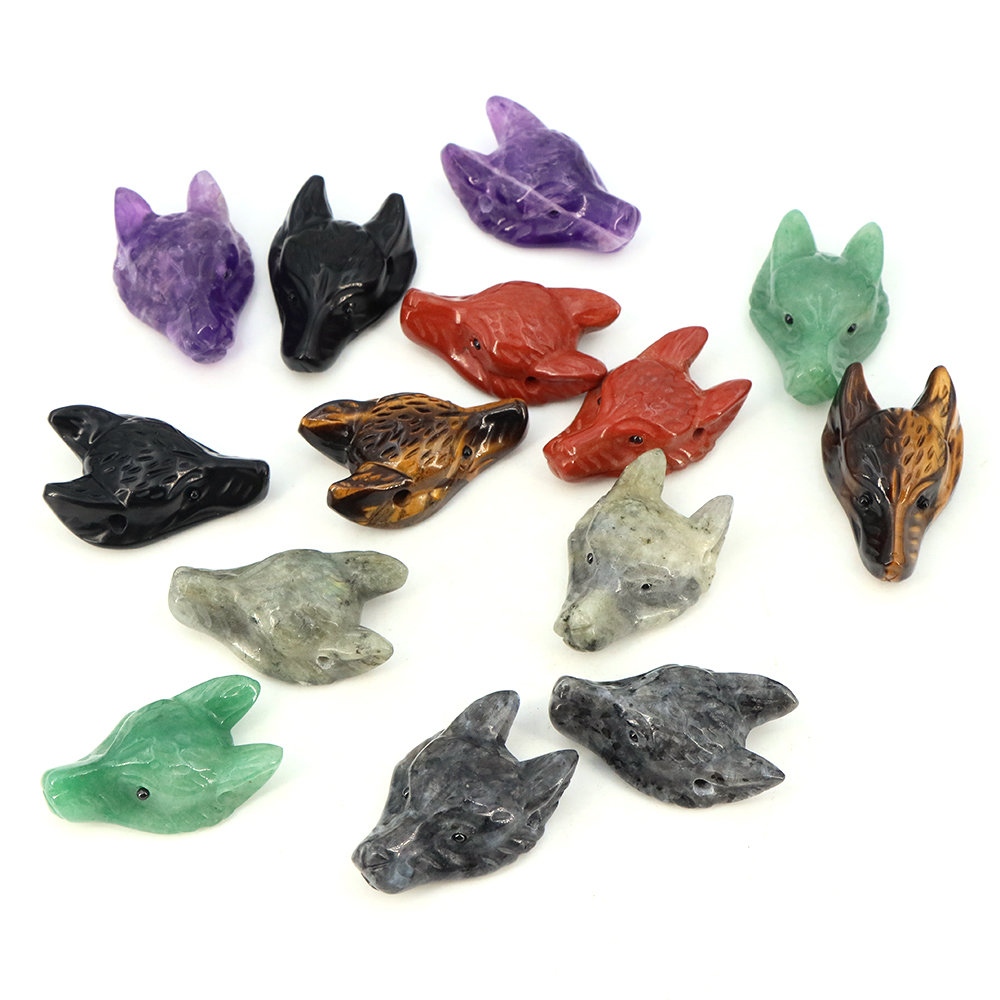 Colgante de piedra con cabeza  - Wolf Jewelry & Watches Tampa Reviews reseña y precio