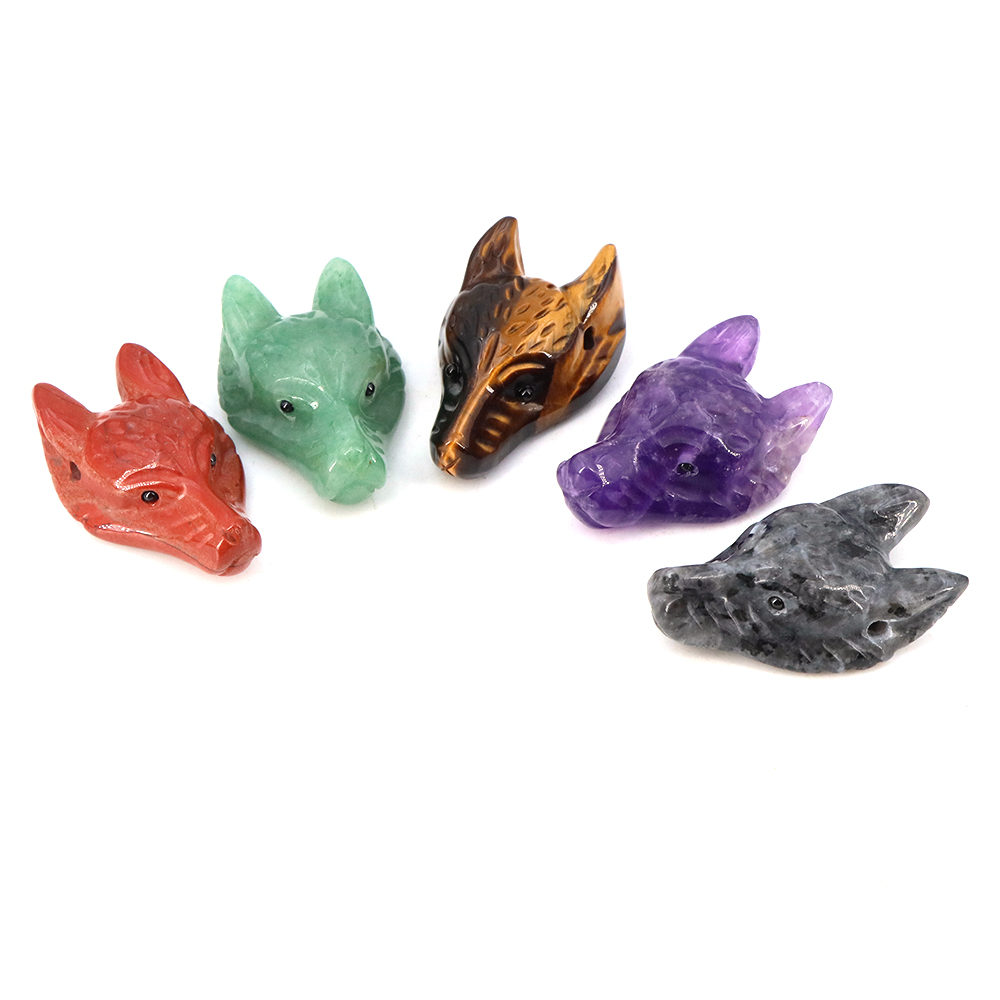 Colgante de piedra con cabeza  - Wolf Jewelry & Watches Tampa Reviews reseña y precio
