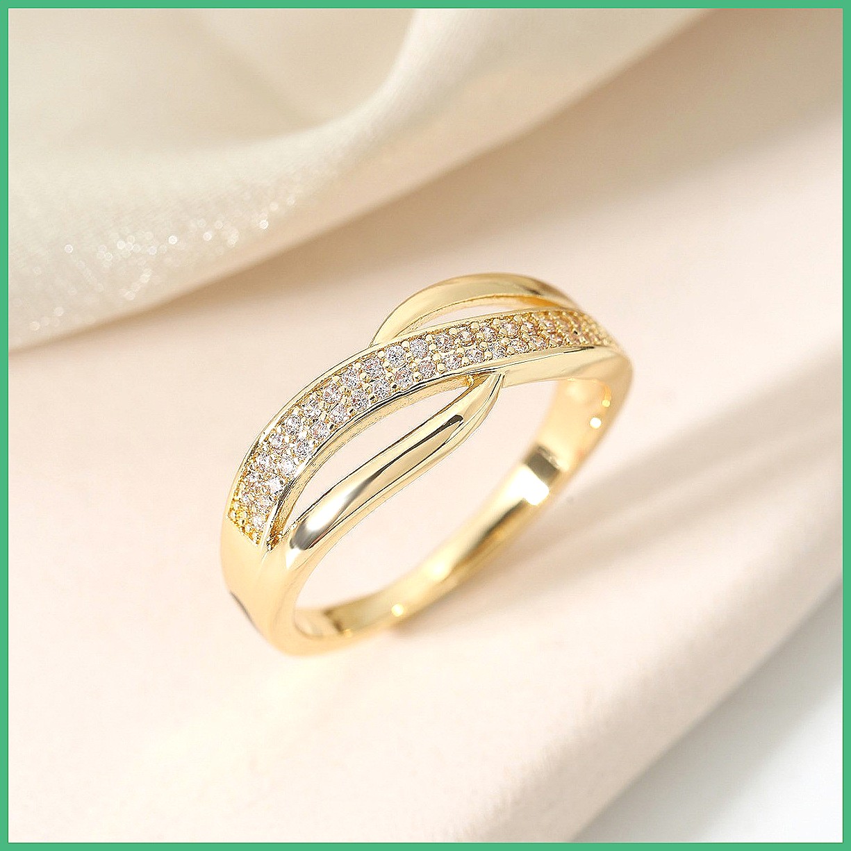 Juego de Anillos Cruzados con  - Minimalist Ring Stackable reseña y precio