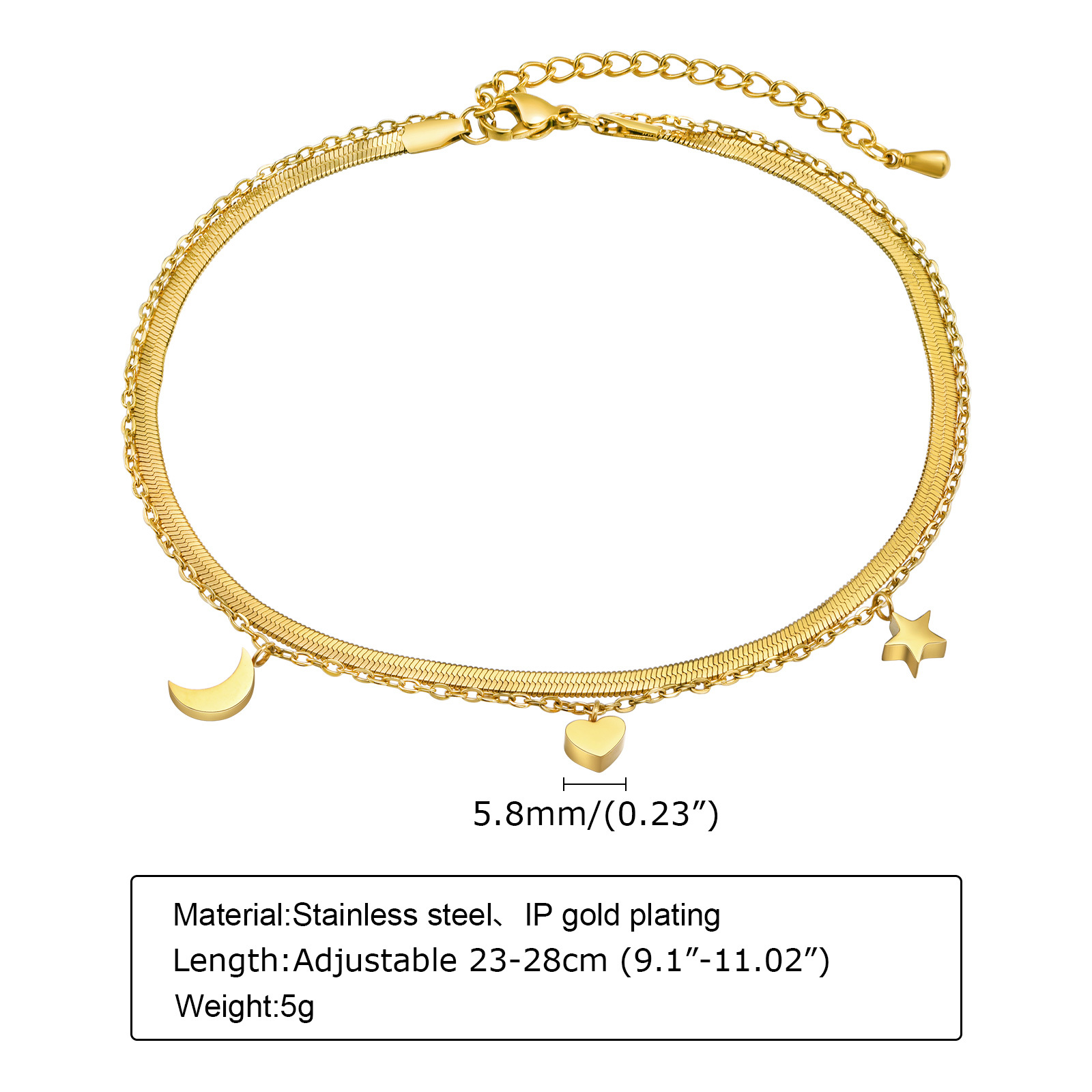 Tobilleras exquisitas para muj - Jc Jewelry & Watches Reviews reseña y precio