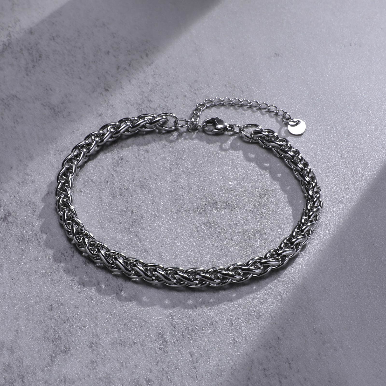 Tobilleras de cadena cubana Vn - Jc Jewelry & Watches Reviews reseña y precio