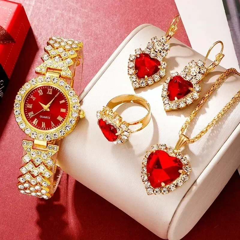 Reloj de lujo dorado para muje - Jewelry Watches For Ladies reseña y precio