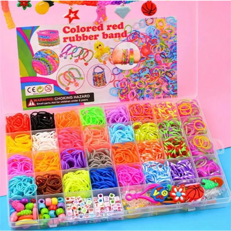 4300+ Piezas de Bandas Elástic - Charm Bracelet Beads reseña y precio