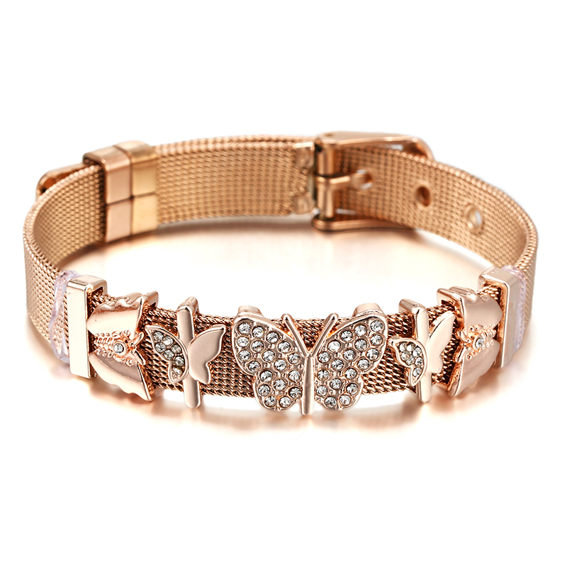 Pulseras de malla de acero ino - Best Jewelry Watches For Women reseña y precio