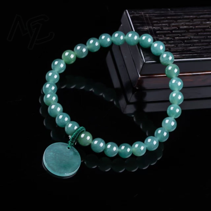 Pulsera de Jadeíta Natural Azu - Charm Bracelet Beads reseña y precio