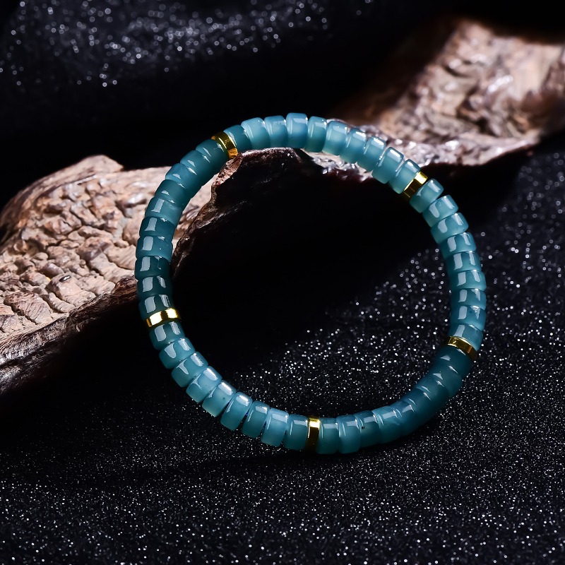 Pulsera de cuentas de jadeíta  - Charm Bracelet Beads reseña y precio