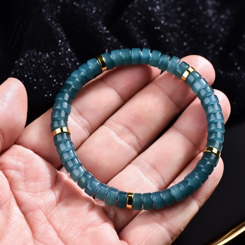 Pulsera de cuentas de jadeíta  - Charm Bracelet Beads reseña y precio