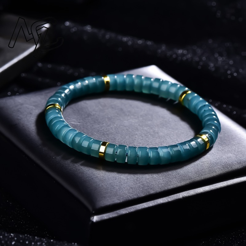 Pulsera de cuentas de jadeíta  - Charm Bracelet Beads reseña y precio