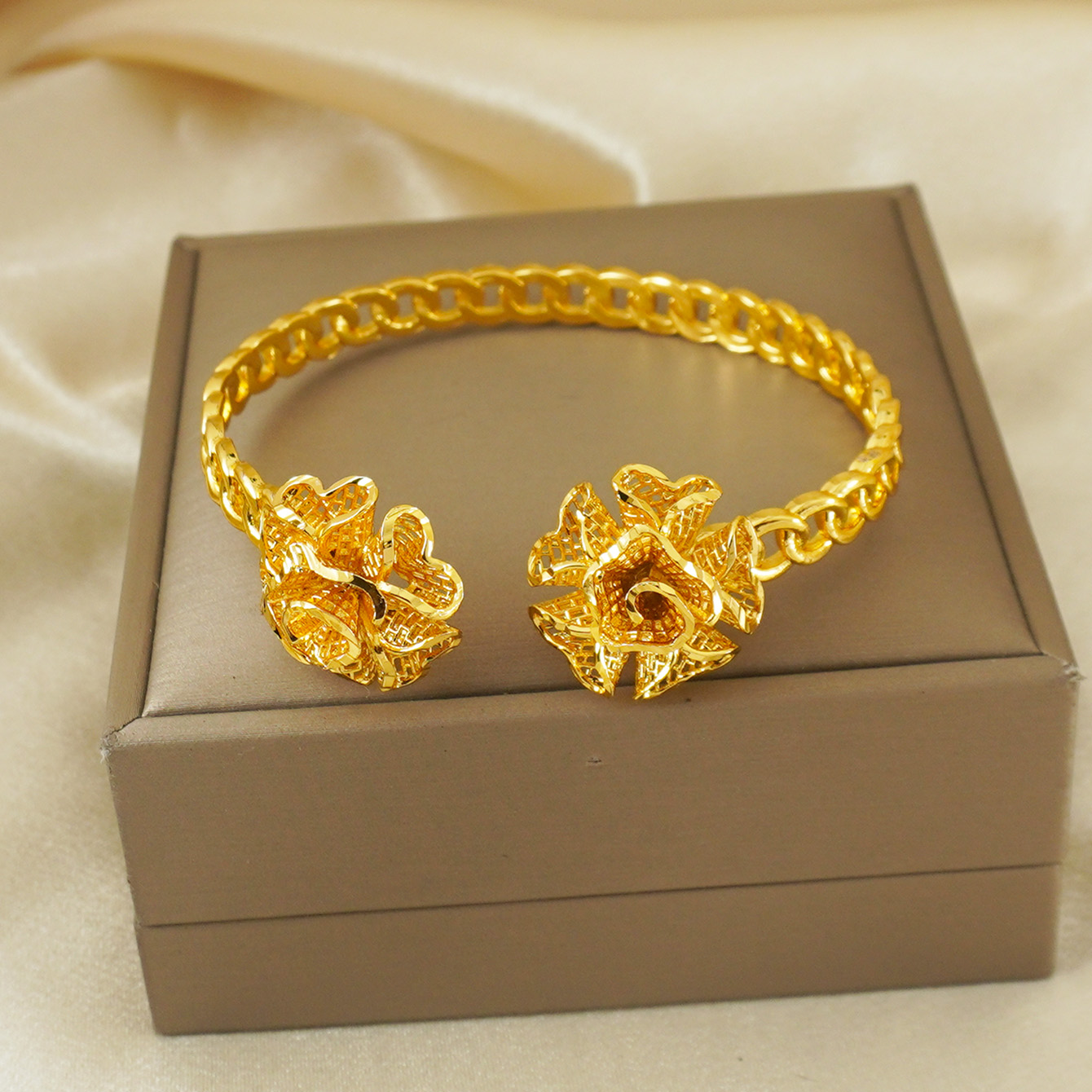 Pulsera de cobre chapada en or - Best Jewelry Watches For Women reseña y precio
