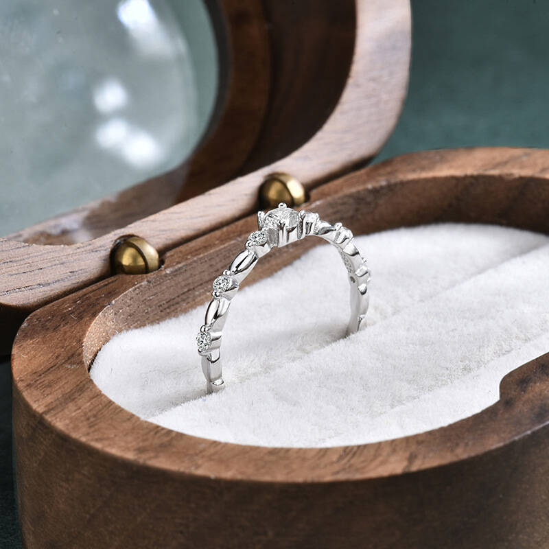 Anillo Apilable de Plata de Le - Minimalist Ring Stackable reseña y precio