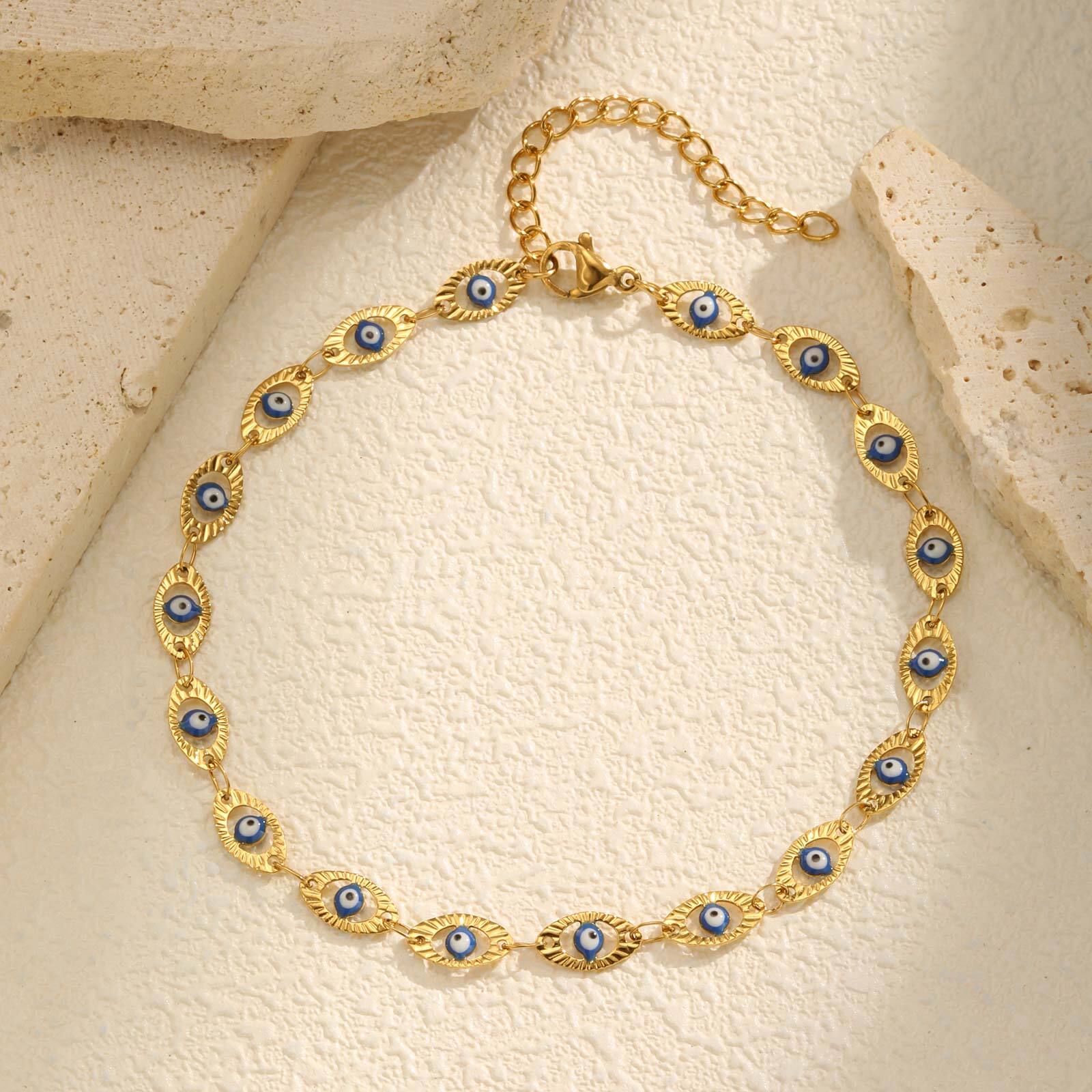 Tobillera de Ojo Turco para Mu - Jc Jewelry & Watches Reviews reseña y precio