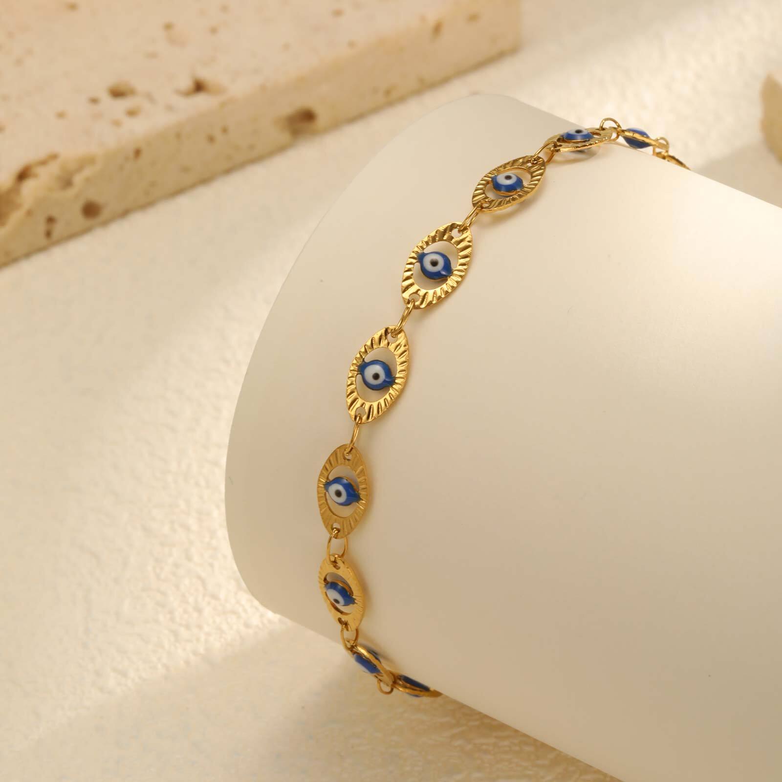 Tobillera de Ojo Turco para Mu - Jc Jewelry & Watches Reviews reseña y precio