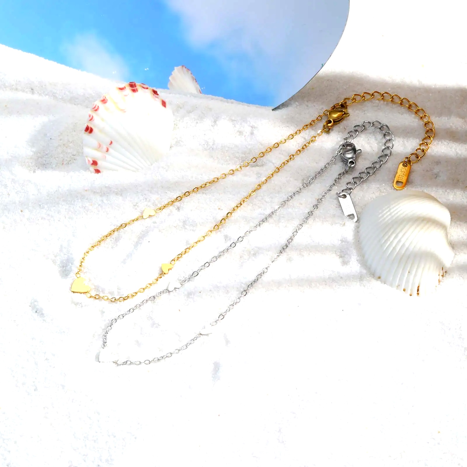 Tobilleras de Acero Inoxidable - Jc Jewelry & Watches Reviews reseña y precio