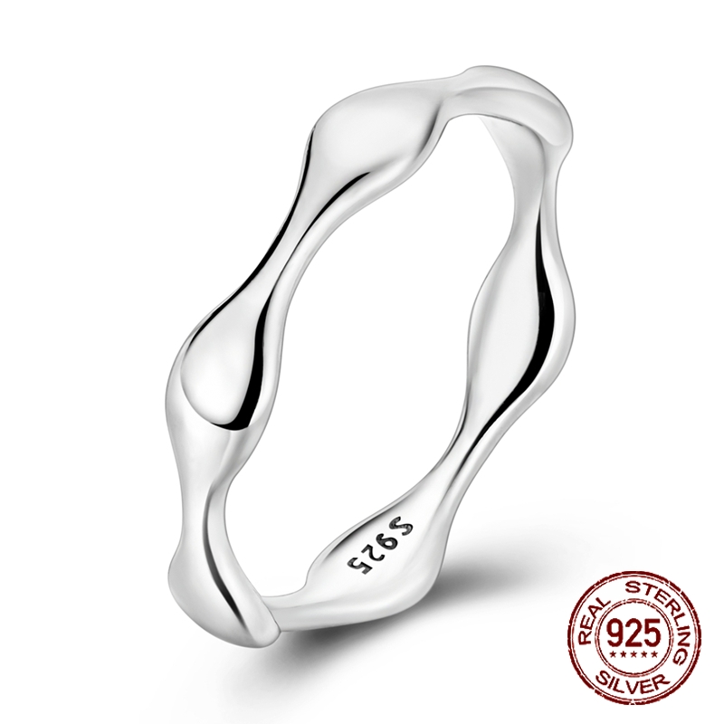 Anillo de Plata de Ley 925 con - Minimalist Ring Stackable reseña y precio