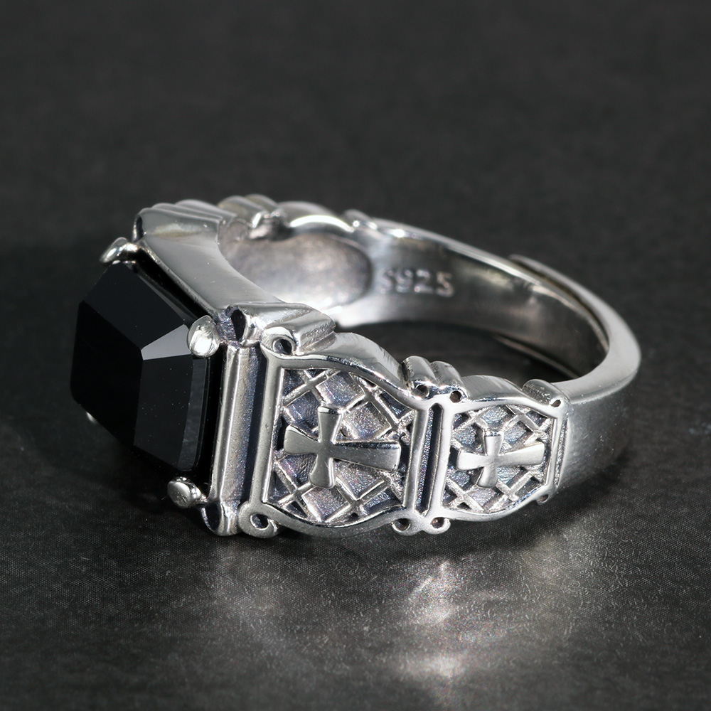 Vintage Punk plata 925 joyería - Mens Signet Ring reseña y precio